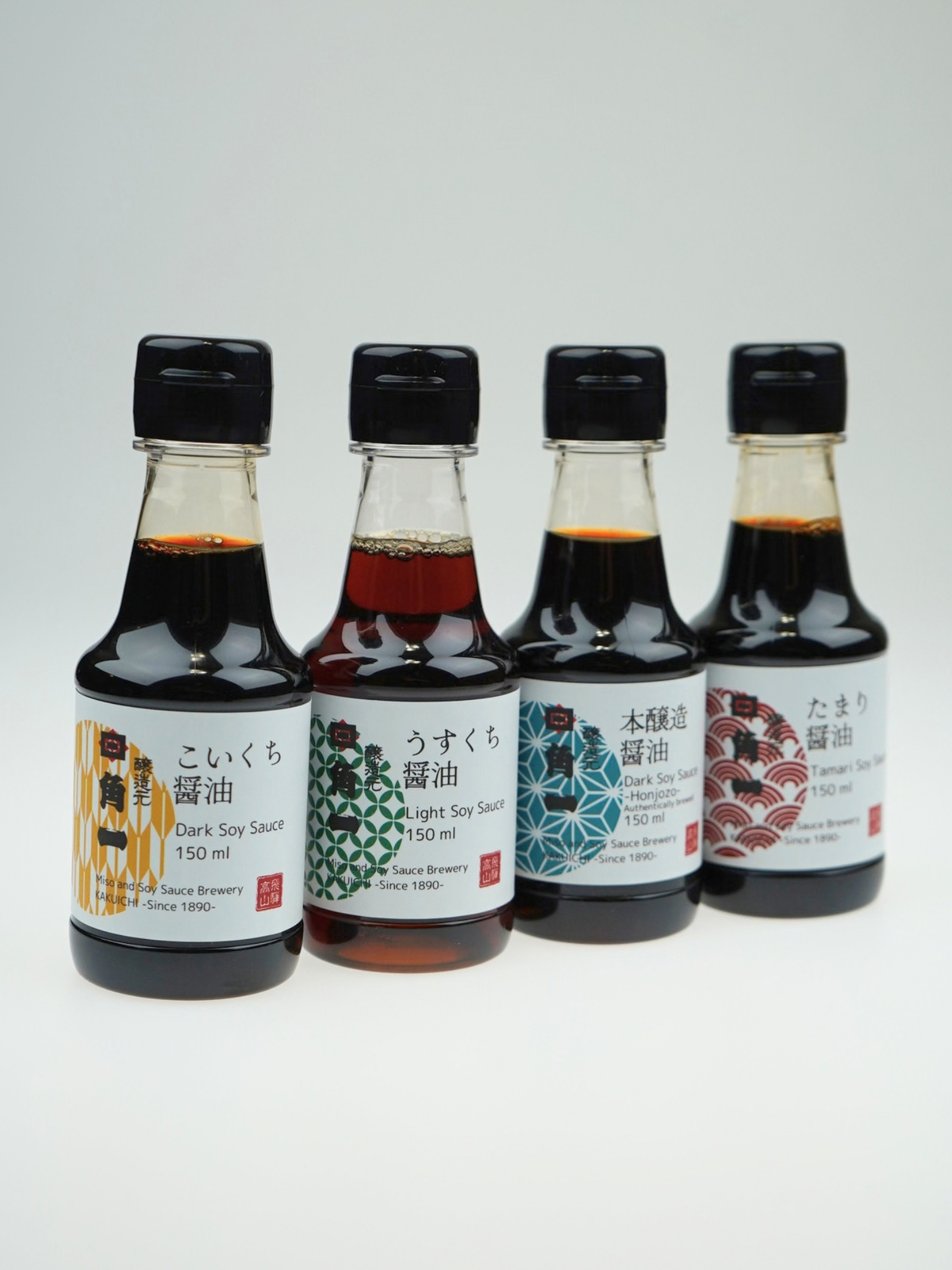 飛騨醤油ミニボトル４種セット