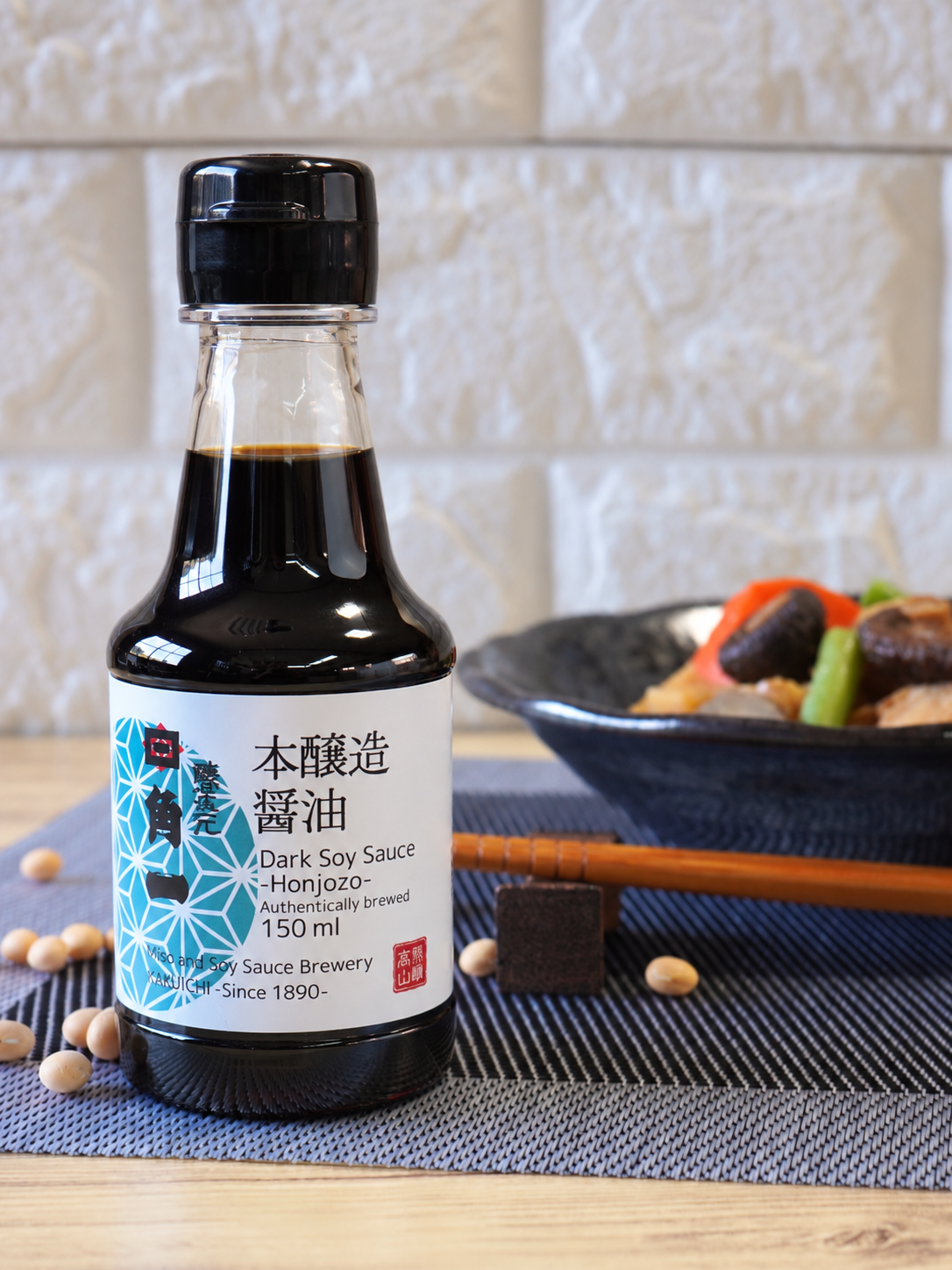 飛騨醤油ミニ 本醸造（こむらさき 特選濃口）150ml