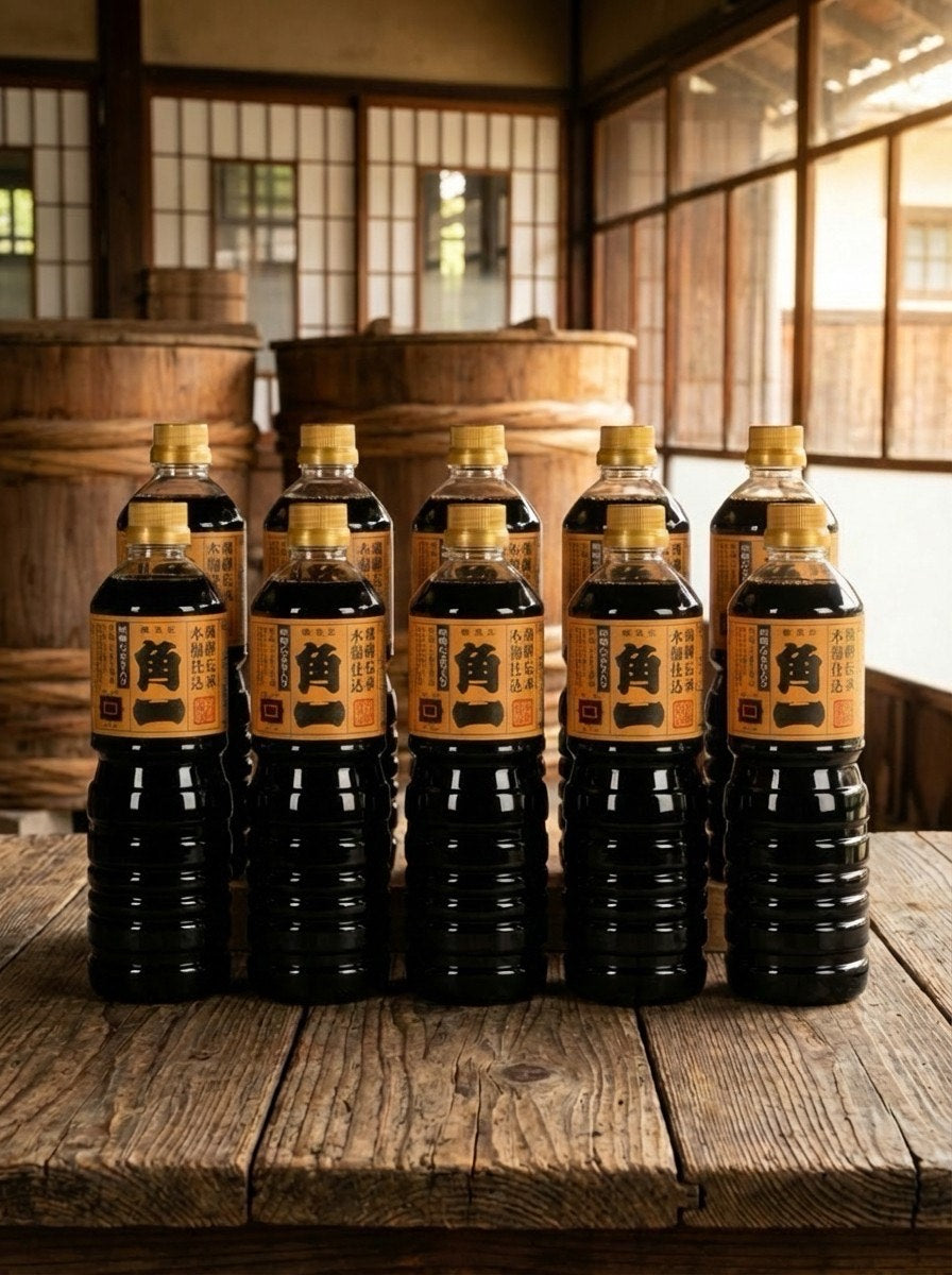 【お得な10本セット】別誂たまり醤油（濃口）1Lx10本