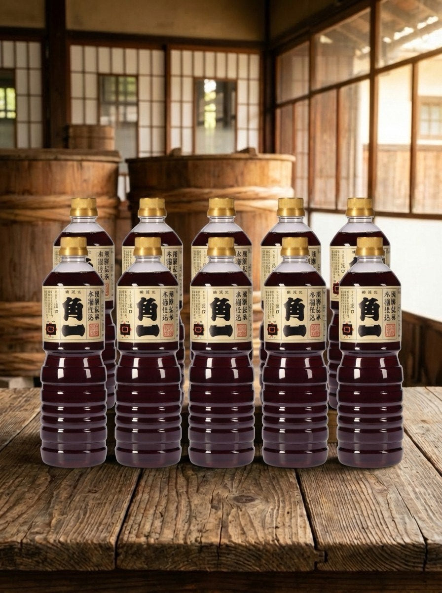 【お得な10本セット】飛騨醤油りんどう（淡口）1Lx10本