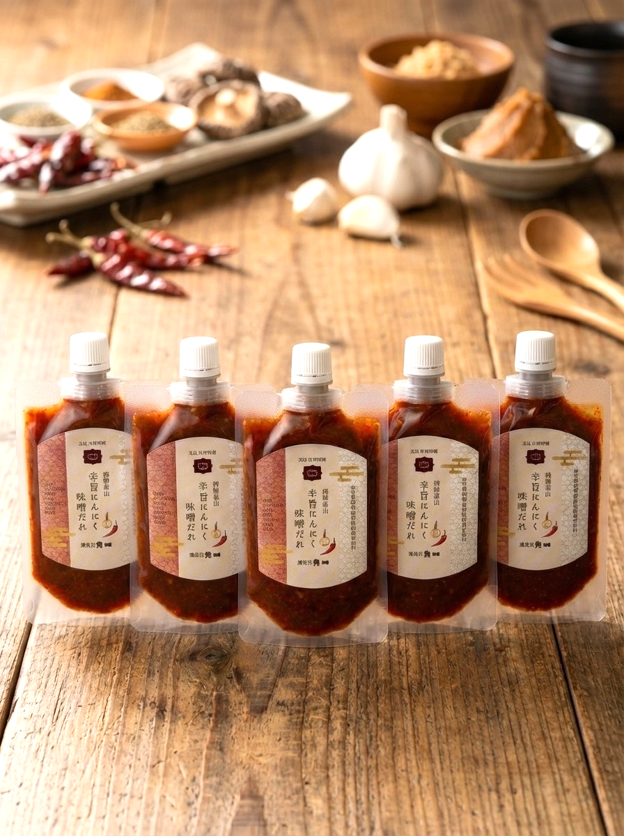 【お得な5個セット】辛旨にんにく味噌だれ 120gx5個
